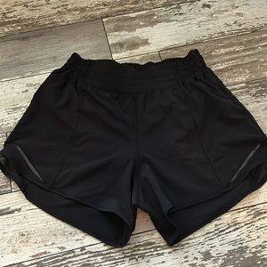 Lululemon Hotty Hot highwaisted 4 inch inseam shorts!